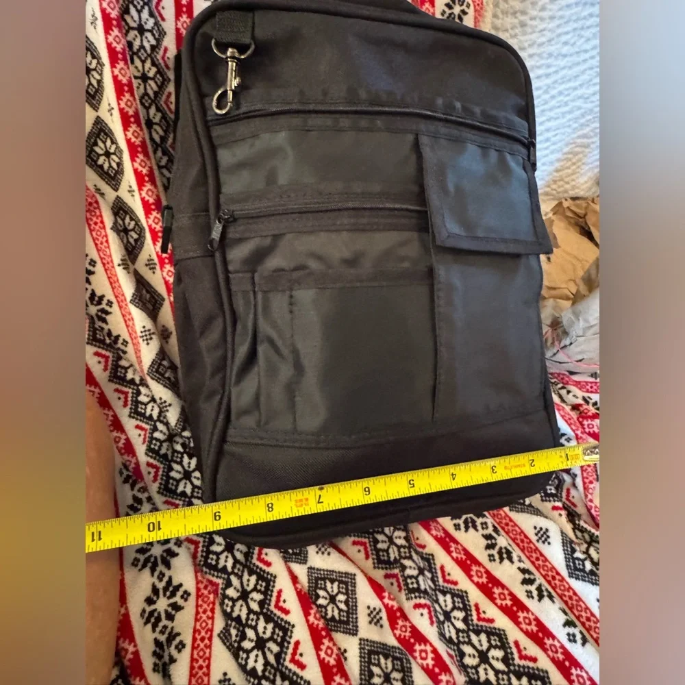 Travelon Charcoal Men's Travel Bag new many pockets